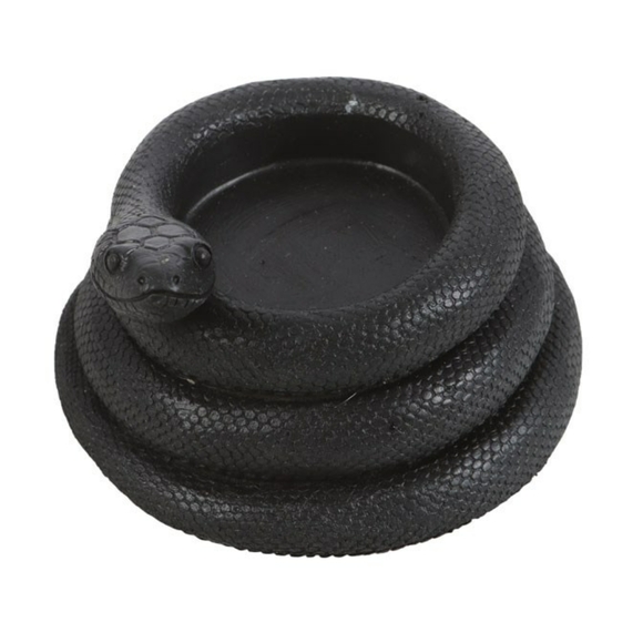 Black Magick Snake Tea Light Candle Holder - Picture 4 of 4